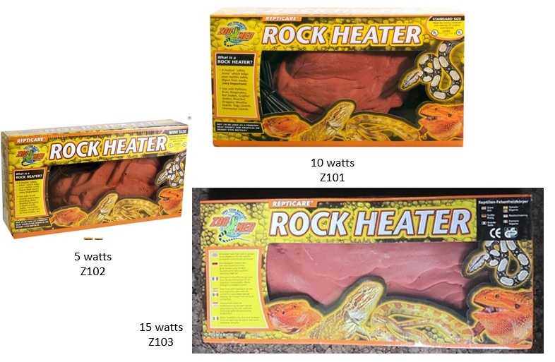 Zoomed ReptiCare® Rock Heater