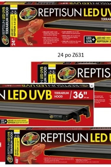 Zoomed T5 ReptiSun® LED UVB Terrarium Hood