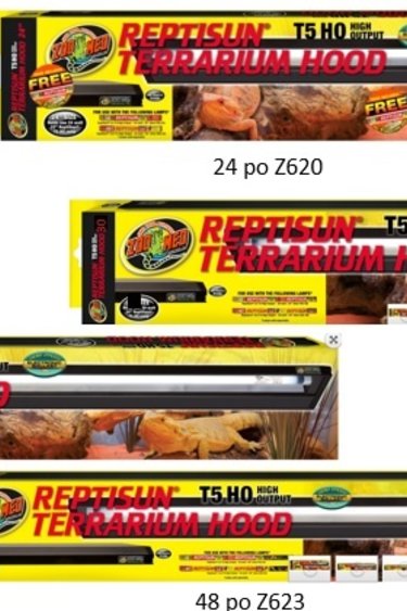 Zoomed ZOO MED Rampe d’éclairage " ReptiSun " T5 HO avec UV 5%