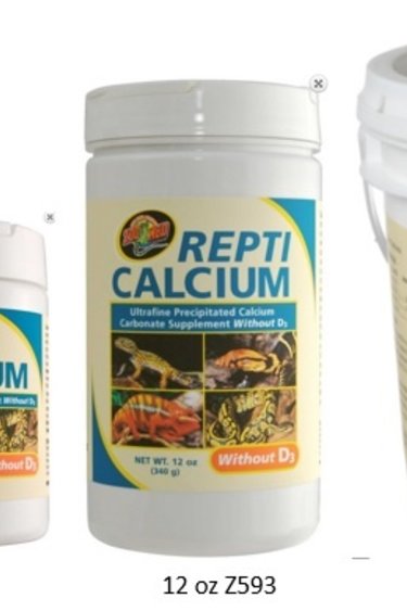 Zoomed ZOO MED Repti calcium sans D3