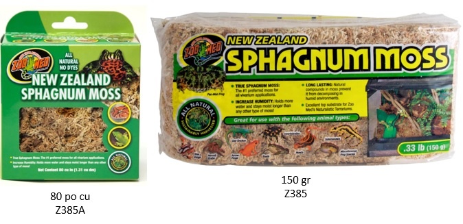 Substrat de mousse de sphaigne - Magazoo, l'Univers des Reptiles