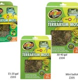 Zoomed Substrat de mousse naturelle pour terrarium Moss