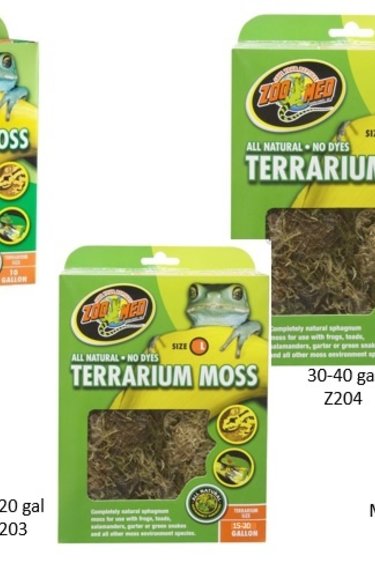 Zoomed ZOO MED Substrat de mousse naturelle pour terrarium
