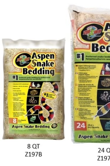 Zoomed ZOO MED Substrat de tremble pour serpent