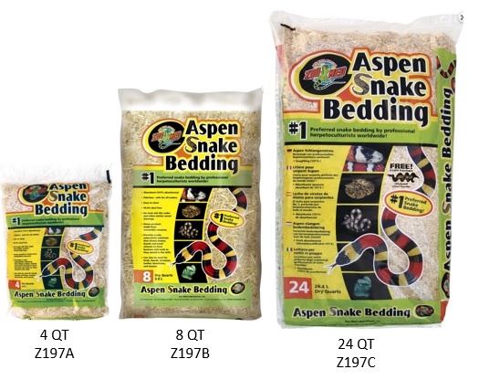 Aspen snake shop bedding 24 quart