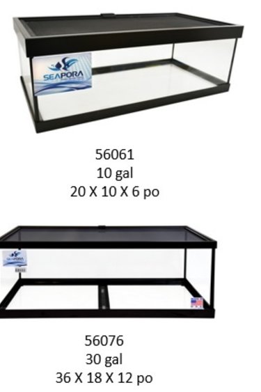 Seapora SEAPORA Terrarium pour éleveur