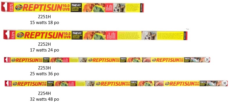 Zoomed ZOO MED Tube Reptisun T8 - 10.0 UVB