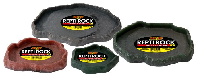 Zoomed Repti Rock Food Dish