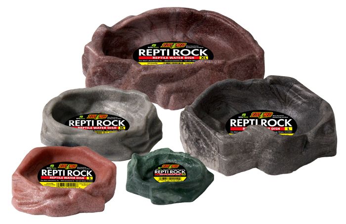 Zoomed Bol à eau "Repti Rock" Reptile Water Dish