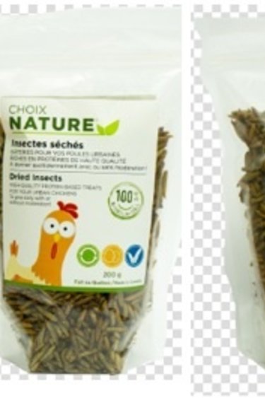 Choix Nature Dried insect larvae of black soldier fly