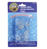 Treasures underwater Ventouses immersibles pqt6 - Bubble mist suction cups 6pk