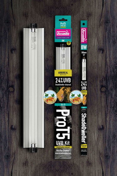 Arcadia ARCADIA RARTP8SAZ Ensemble ShadeDweller™ ARBOREAL ProT5 (110V) 2.4% UVB 12"