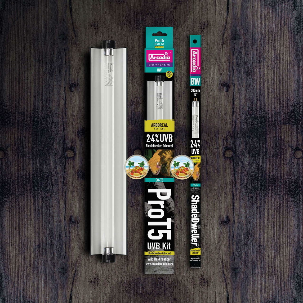 Arcadia ARCADIA RARTP8SAZ Ensemble ShadeDweller™ ARBOREAL ProT5 (110V) 2.4% UVB 12"