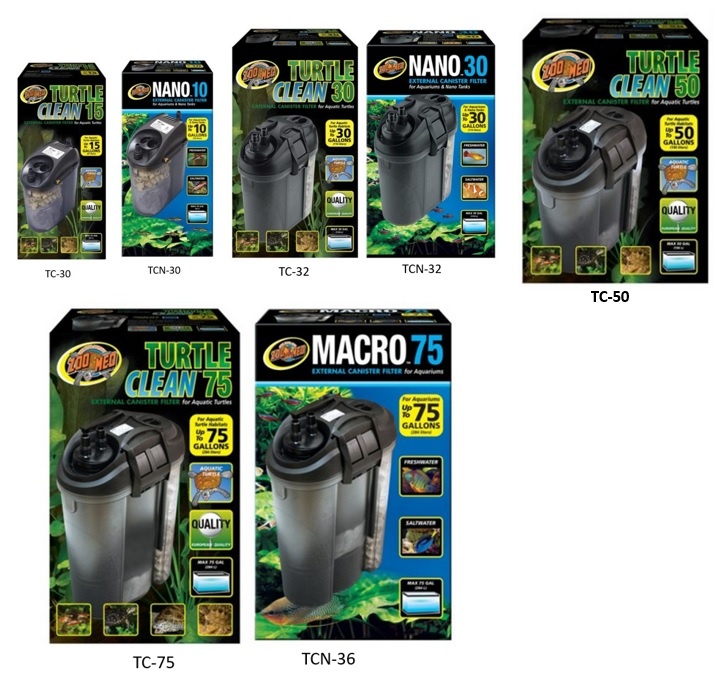 Zoomed ZOO MED Filtreur externe Turtle Clean