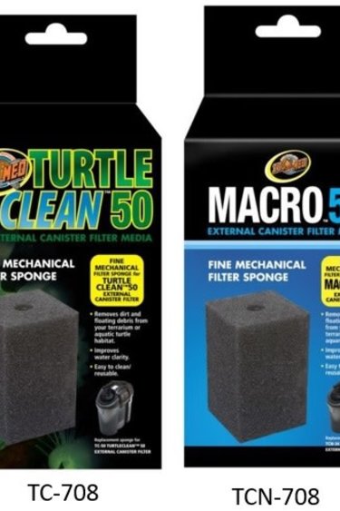 Zoomed Macro™ 50 Fine Mechanical Filter Sponge