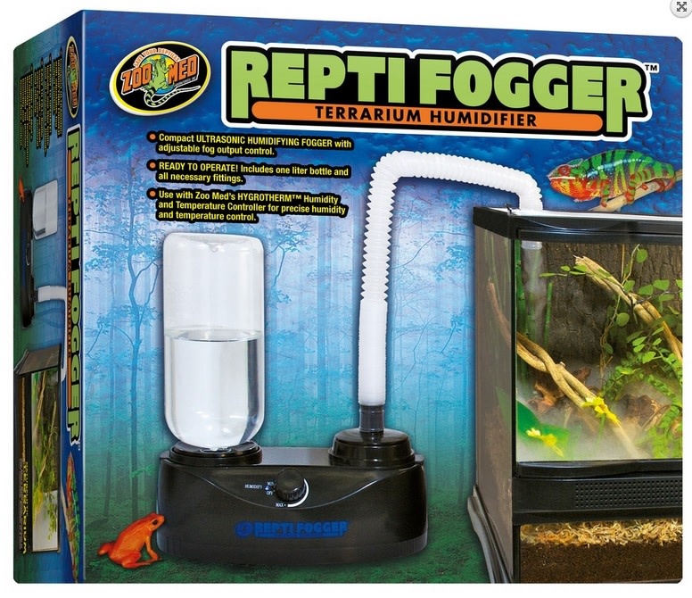 Pulvérisateur de reptiles intelligent, pulvérisateur de brouillard de  terrarium automatique, même anti-buée en plastique, installation pratique  et