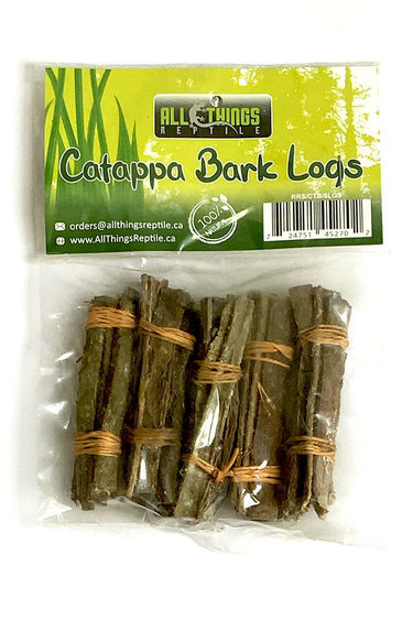 All things reptile ATR-CTB-8LGS-044 Bûches d'écorce de catappa (amande indienne) 8cm pq de 8