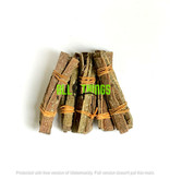 All things reptile Catappa (Indian Almond) Bark Logs 8cm 8-pack