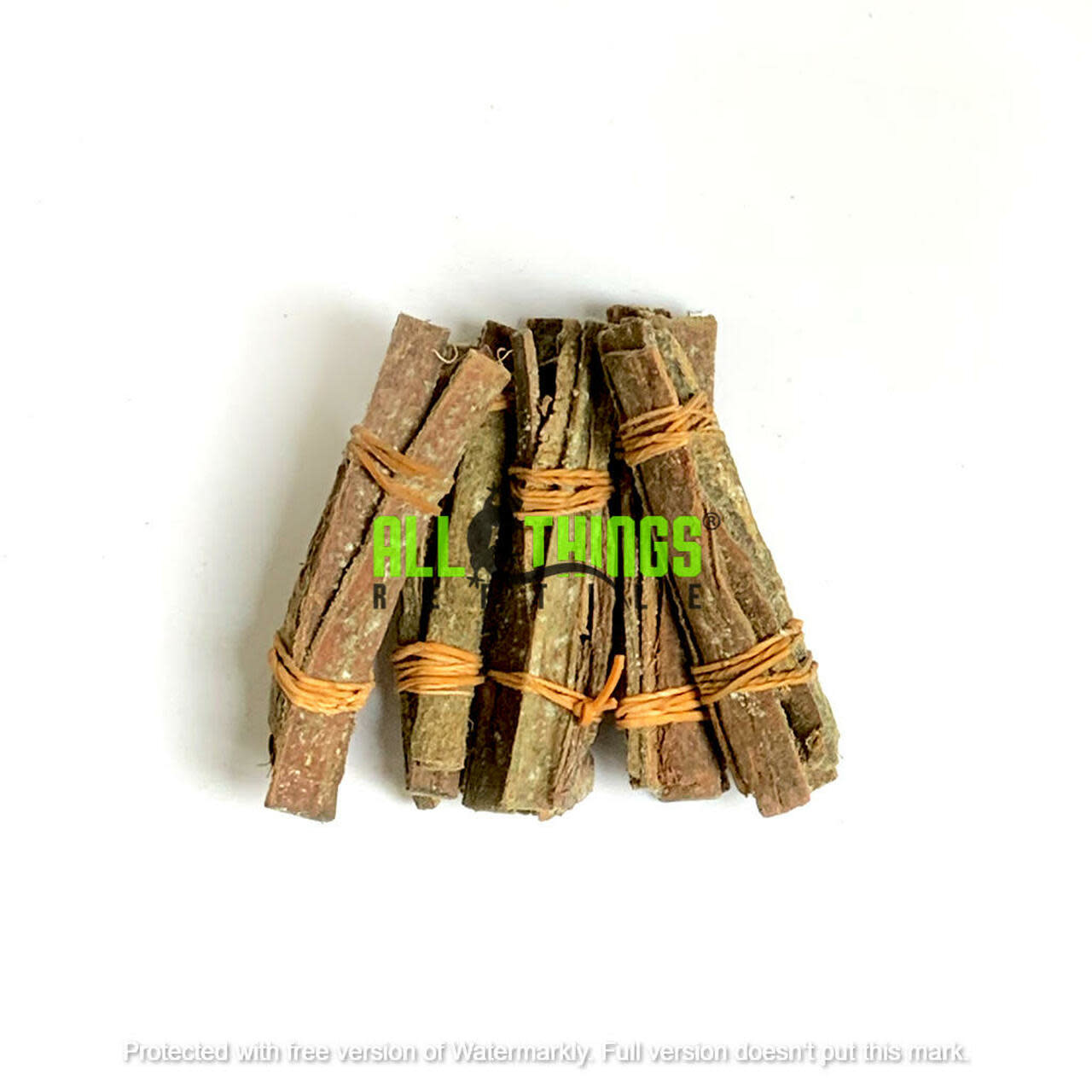 All things reptile Bûches d'écorce de catappa (amande indienne) 8cm pq de 8 - Catappa (Indian Almond) Bark Logs 8cm 8-pack