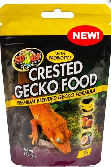 Zoomed Crested gecko food plum flavor