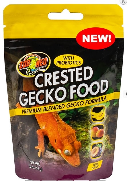 Zoomed Nourriture pour gecko à crête aux prunes