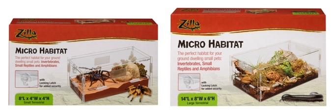 Zilla Micro habitats terrestres