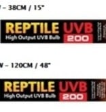 Exoterra  Reptile UVB200 High Output UVB Bulb