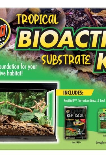 Zoomed ZOO MED Z217 Kit de substrat bioactif tropical