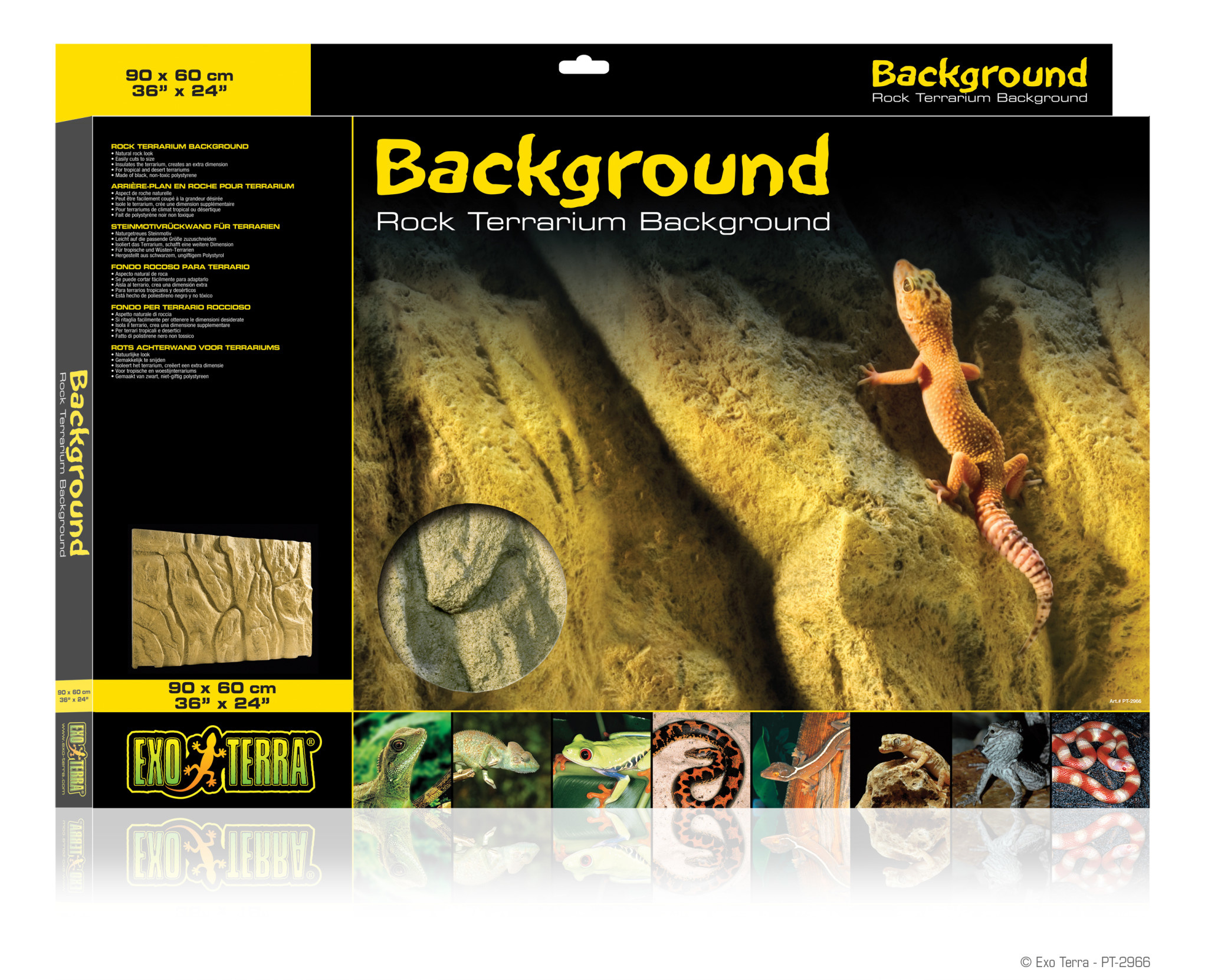 Rock Terrarium Backgrounds 36 X 24 po Magazoo, the Universe of Reptiles