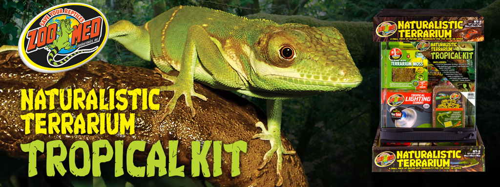 Zoomed ZOO MED NT-2T Terrarium "Naturalistic" ensemble tropical