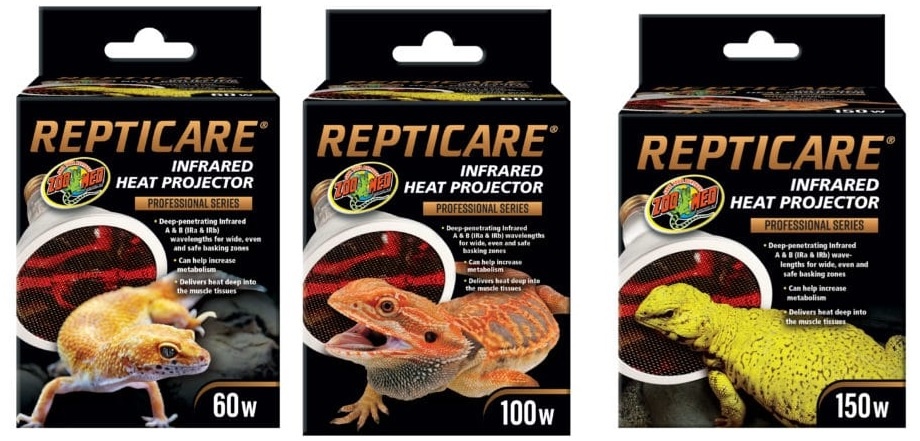 Zoomed ZOO MED Projecteur de chaleur infrarouge