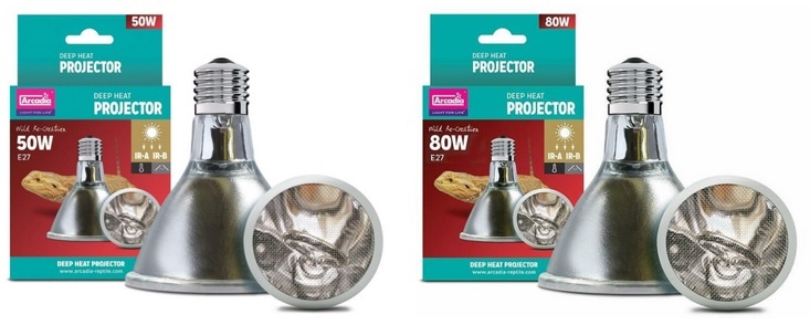 Arcadia ARCADIA Projecteur de chaleur profonde pour reptile