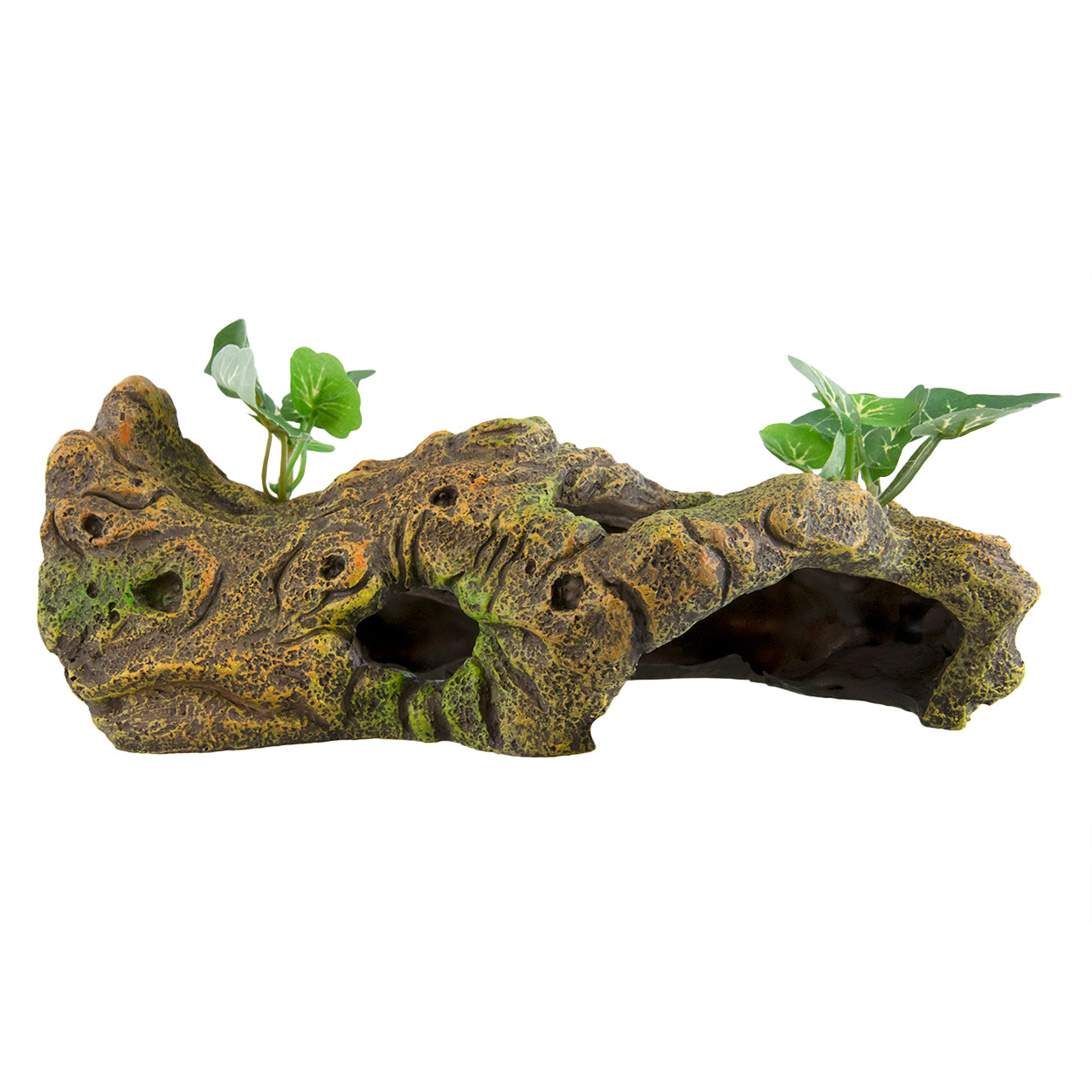 Treasures underwater Bûche avec des plantes - Log with Plants