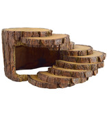 Reptiles treasures REPTILES TREASURES 65452 Cachette tranches de bois 11" X 9.5" X 5"