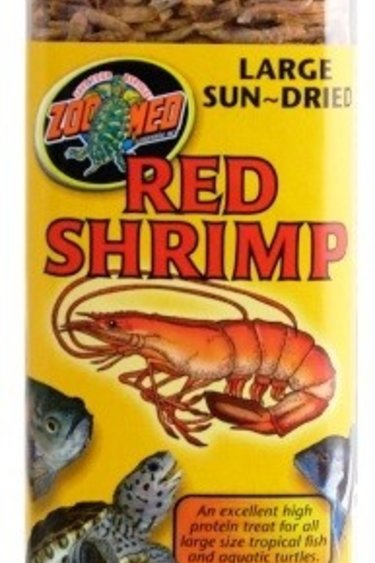 Zoomed ZOO MED ZM-160 Grosses crevettes rouges séchéees au soleil 0.5 oz