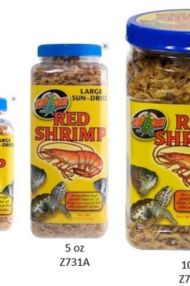 Zoomed ZOO MED Grosses crevettes rouges séchéees au soleil