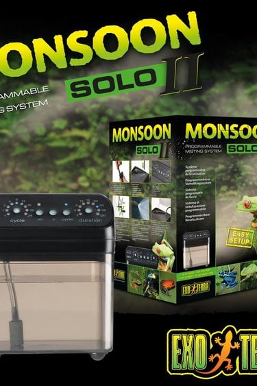 Exoterra Système de brumisation Monsoon Solo II Misting system