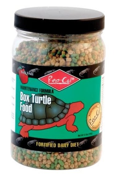 Rep-cal Nourriture tortue boîte 12 oz. - Box turtle pellets