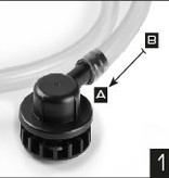 Exoterra EXO TERRA Ensemble de drain pour PT2745  terrarium Dart Frog