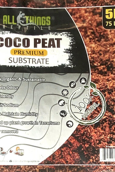 All things reptile ATR-CP-CMP-5KG-003 Fibre de Coco / tourbe compressée en sac de 5 kilo