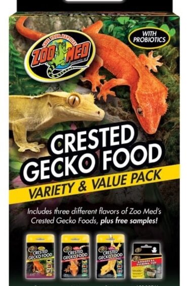 Zoomed ZOO MED Z773 Assortiment d'aliments et de valeur pour le gecko à crête