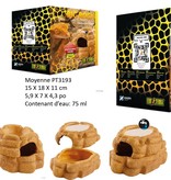 Exoterra Big Rock Ceramic Cave - With Lid