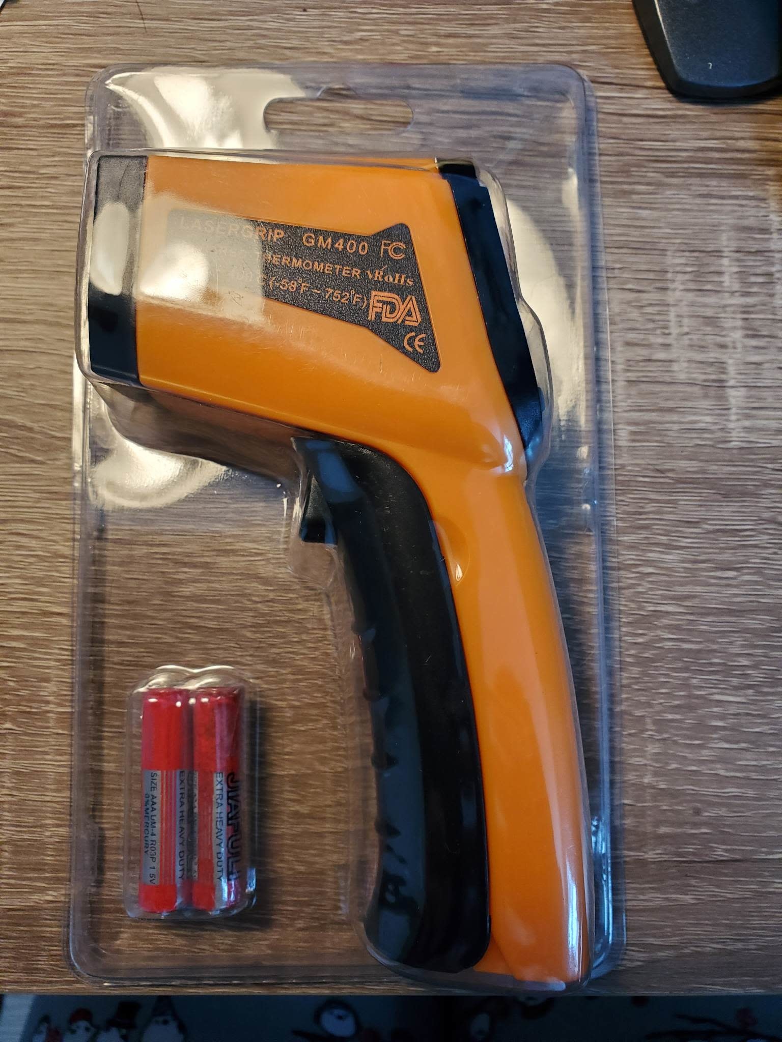 Thermomètre digital infrarouge sans contact Infrared (IR)Digital