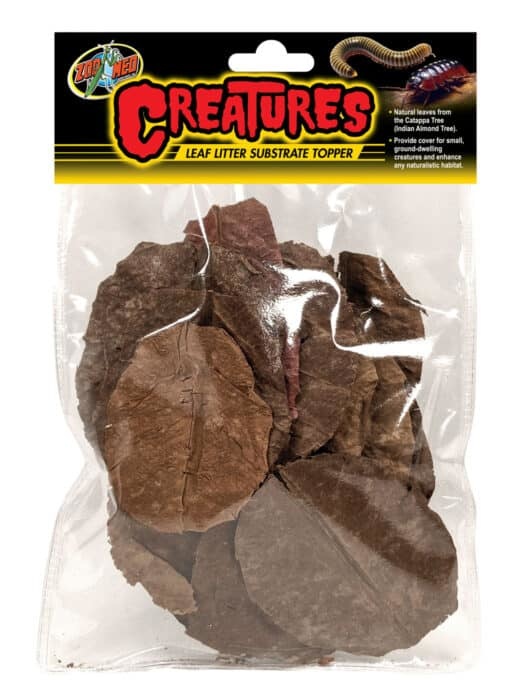 Zoomed Garniture de substrat pour litière de feuilles Creatures™ - Creatures™ Leaf Litter Substrate Topper