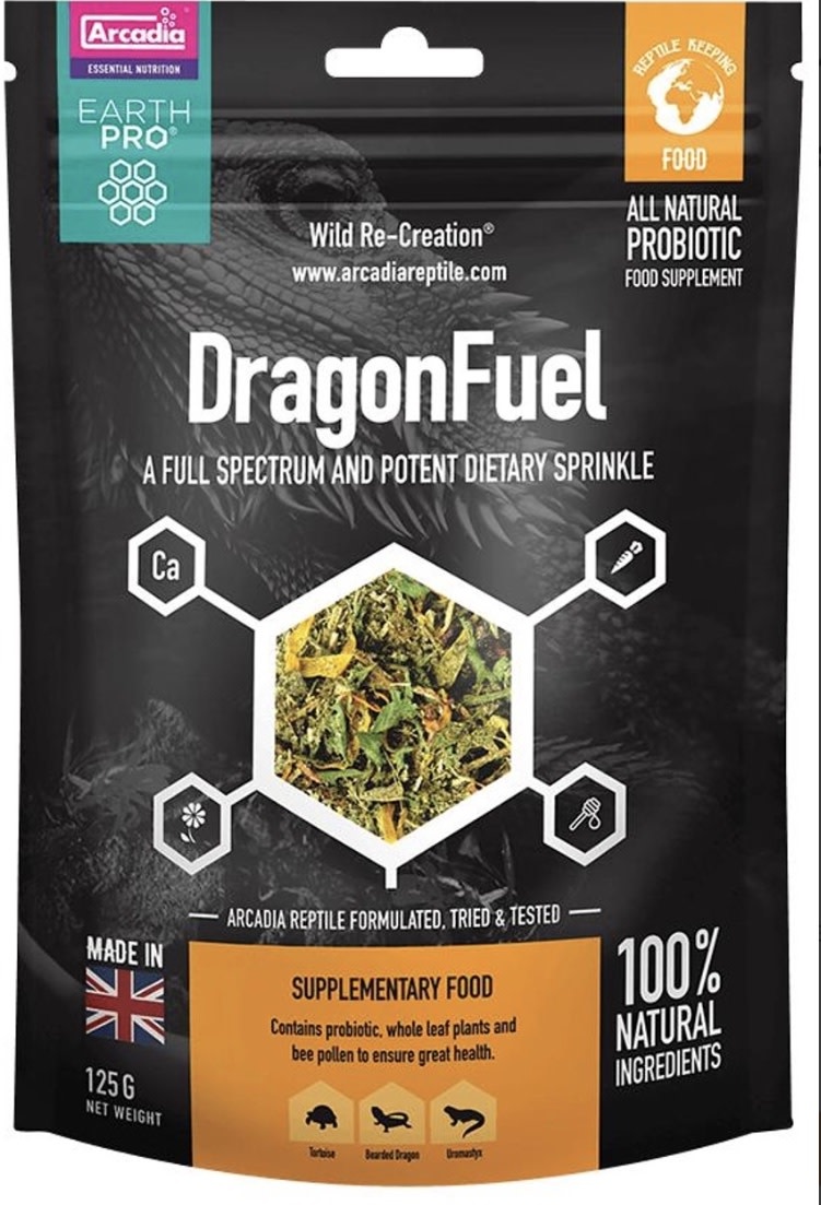 Arcadia EarthPro DragonFuel 125g pouch