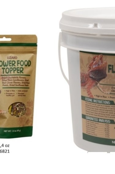 Zoomed ZOO MED Nourriture flocons de fleurs pour lézard