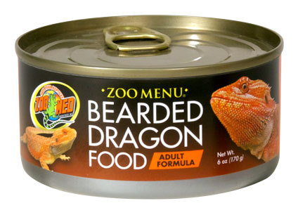 Zoomed Bearded dragon food adult formula 6 oz