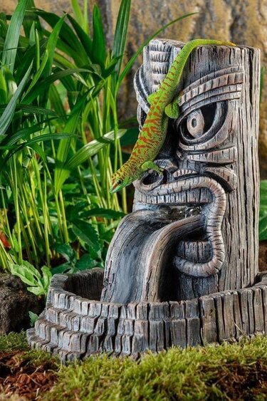 Exoterra Tiki Waterfall - Large