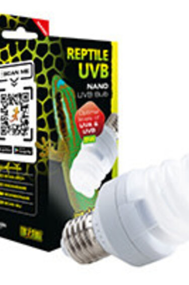Exoterra EXO TERRA PT2366 Ampoule à rayons UVB Exo Terra pour reptiles, nano, 9 W