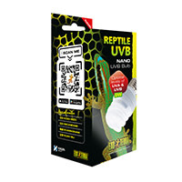 Exoterra EXO TERRA PT2366 Ampoule à rayons UVB Exo Terra pour reptiles, nano, 9 W